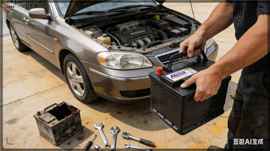 新荣区汽车换电瓶电话【案例】